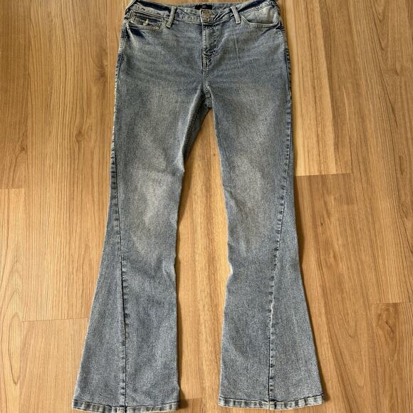 True Religion Women's Denim Joey Midrise Mellow Light Wash Jeans Size 32 - Picture 2 of 14